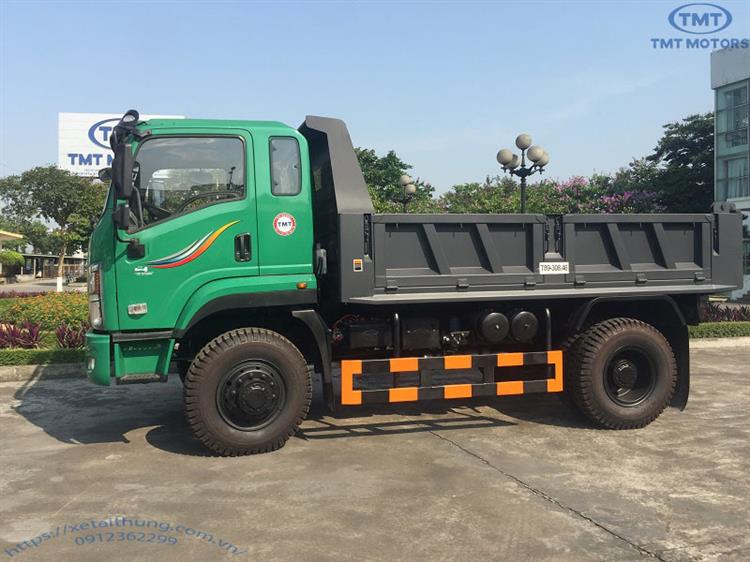 XE TẢI BEN 6.5 TẤN 2 CẦU TMT CỬU LONG